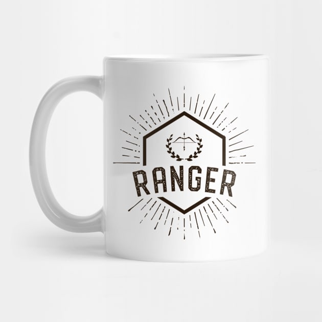 Ranger Player Class - Rangers Dungeons Crawler and Dragons Slayer Tabletop RPG Addict by pixeptional